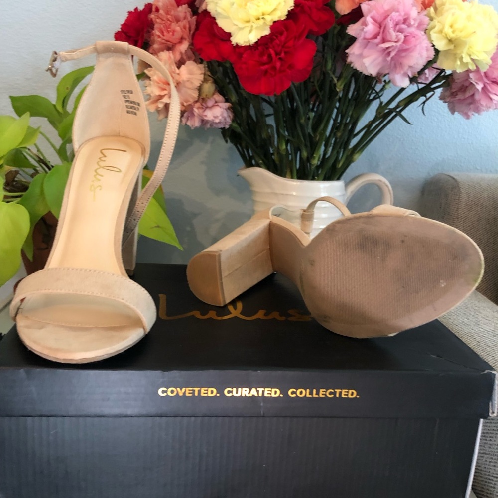 Lulus Taylor Natural Suede